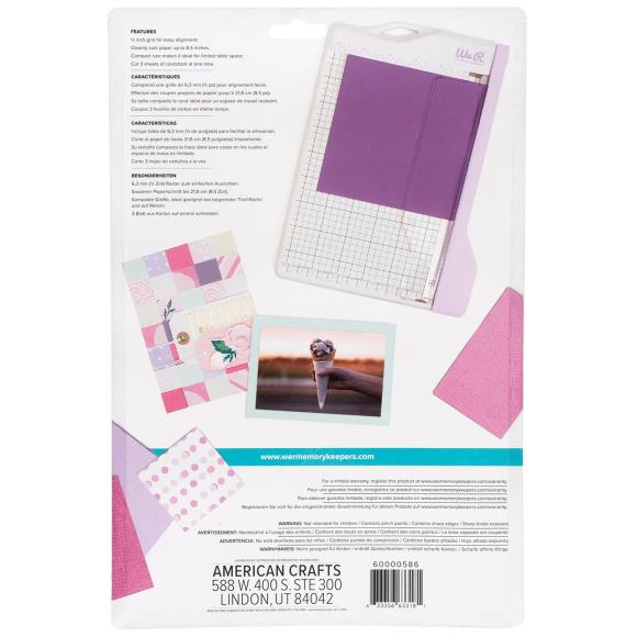 We R Memory Keepers Mini Guillotine Paper Cutter 6"x8.5"