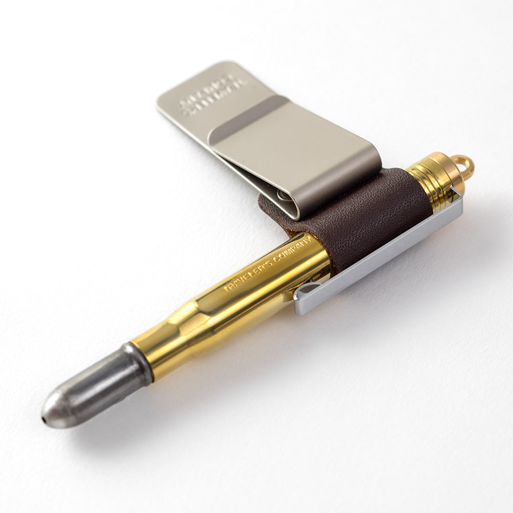 TRAVELER'S COMPANY 016 Pen Holder (M) Brown