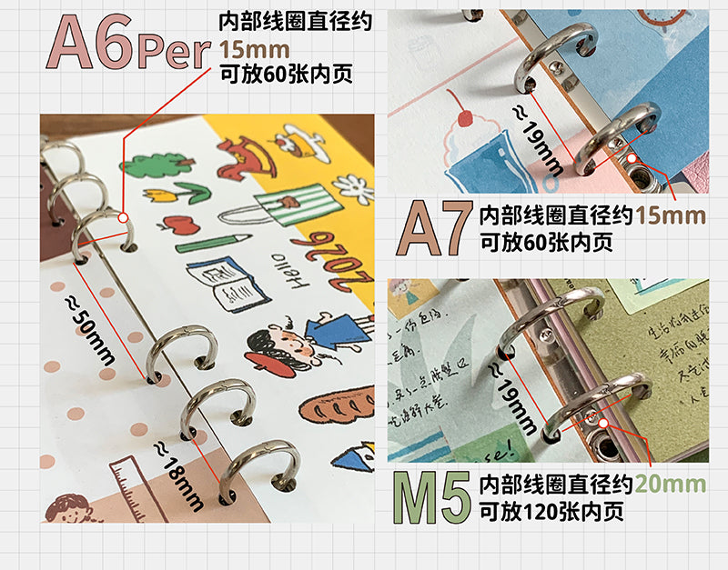 Molinta PU Binder - Brown (A6, A7 or M5 Size)