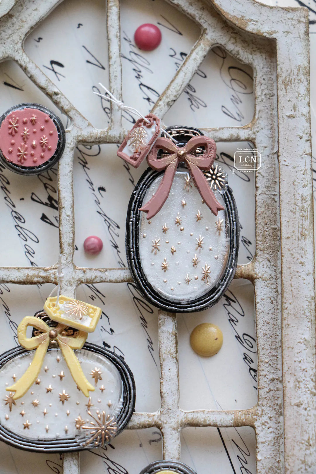 LCN Wax Seal Stamp Set - Embroidery Hoop Horizontal
