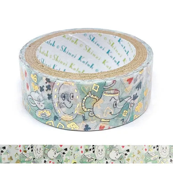 Shinzi Katoh Design - Mysterious Alice Picnic Washi Tape