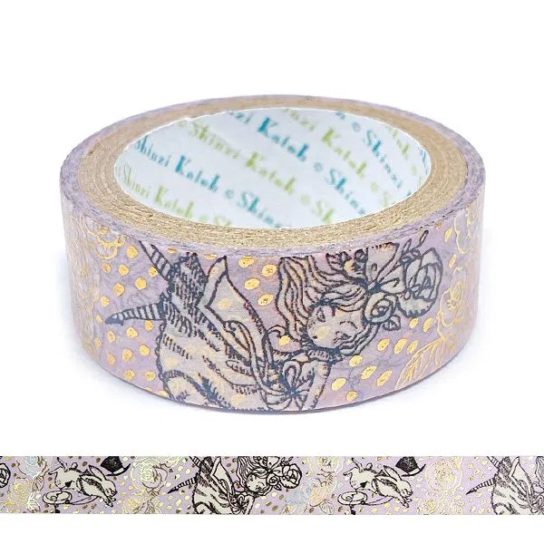 Shinzi Katoh Design - Mysterious Alice Rabbit Hole Washi Tape