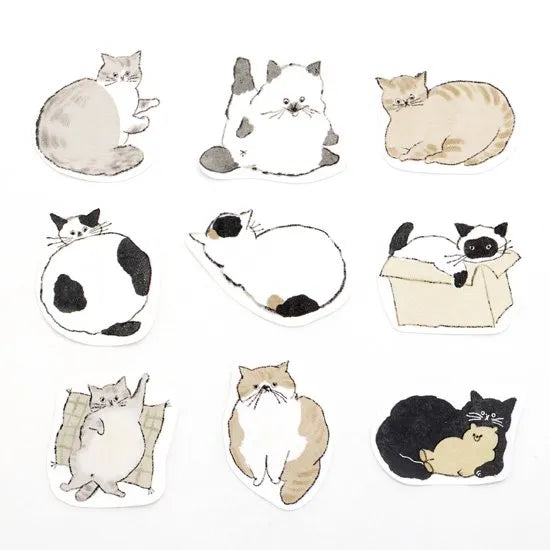 Bande Writable Sticker Roll - Yuru Neko Memo