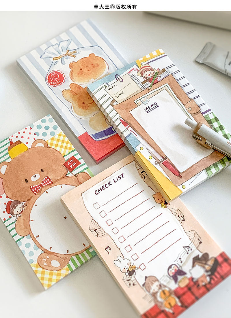 Molinta - Log List A7 Memo Pad