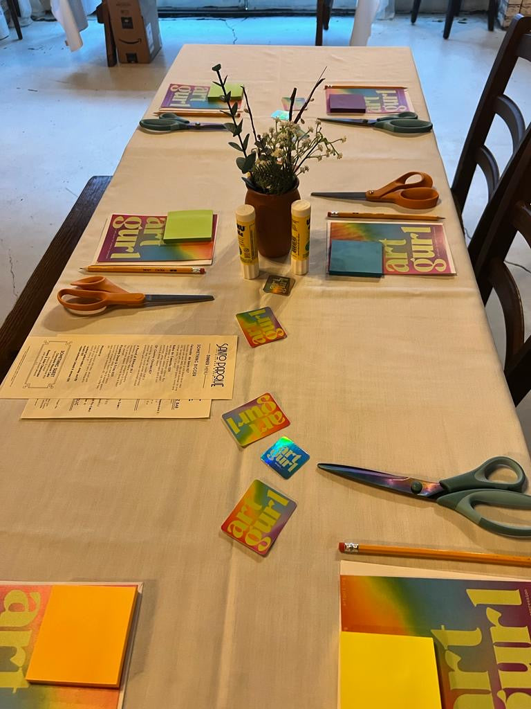 Full Moon Manifestation Junk Journaling with Meagan Mahaffy from art gurl