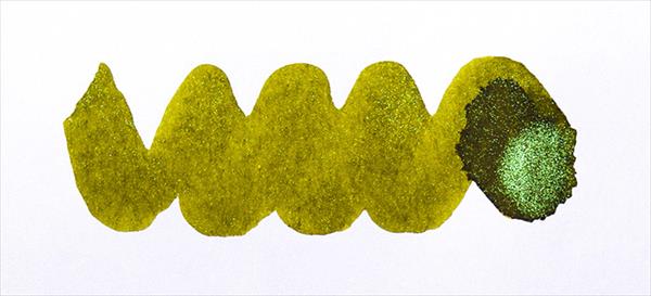 Diamine Inkvent Green Edition 50ml Fountain Pen Ink - Olive Swirl