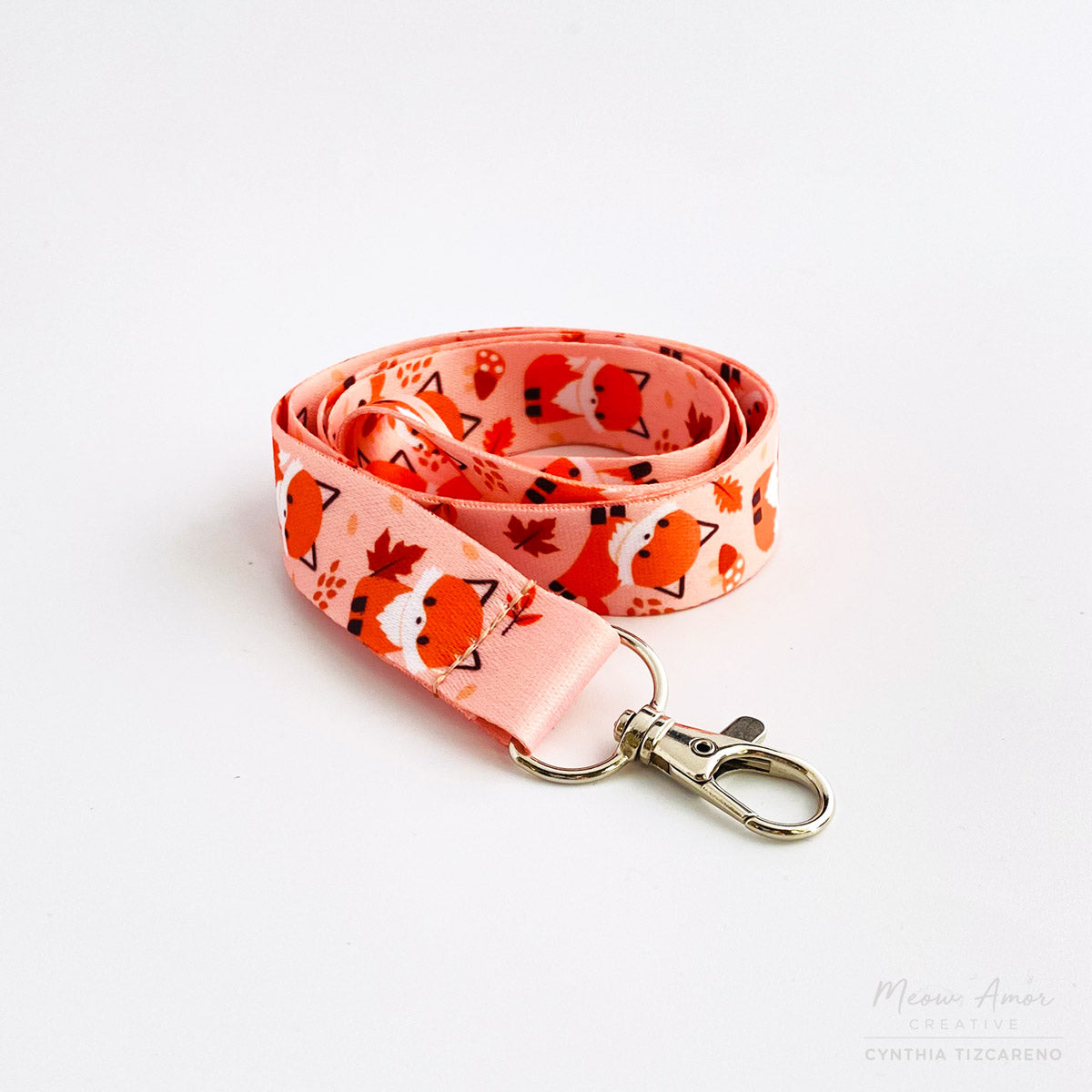 Meow Amor Creative - Fox Lanyard
