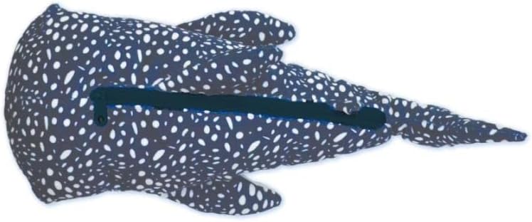 Estuche para lápices de peluche con forma de tiburón ballena
