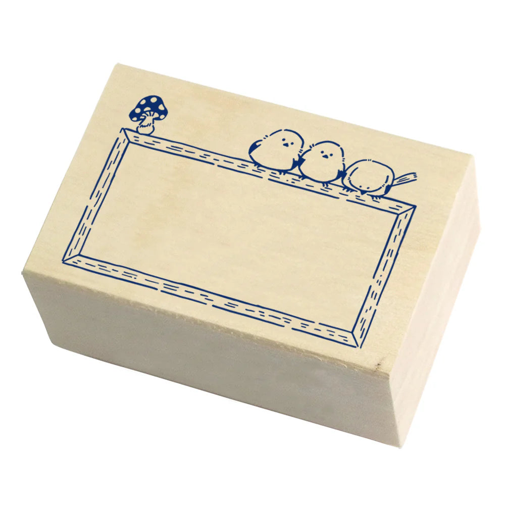 Masking Tape Companion Rubber Stamp - Shimaenaga Frame