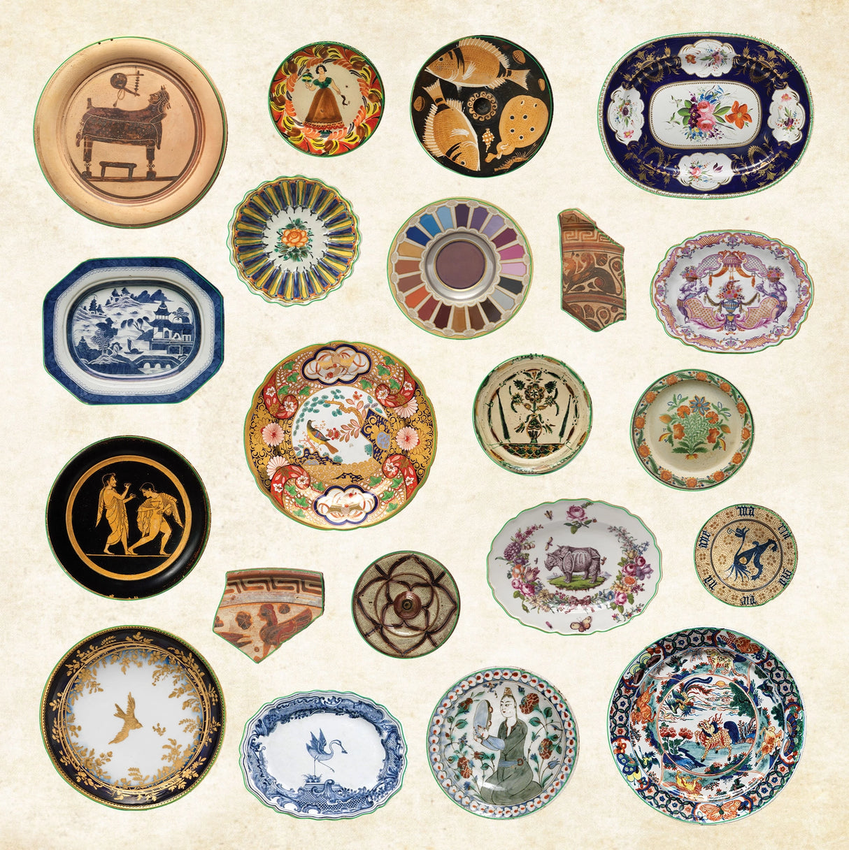 Museum Treasures Sticker Book
