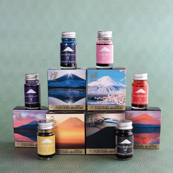 Teranishi Fujiyama Irodori Fountain Pen Ink - San Blue