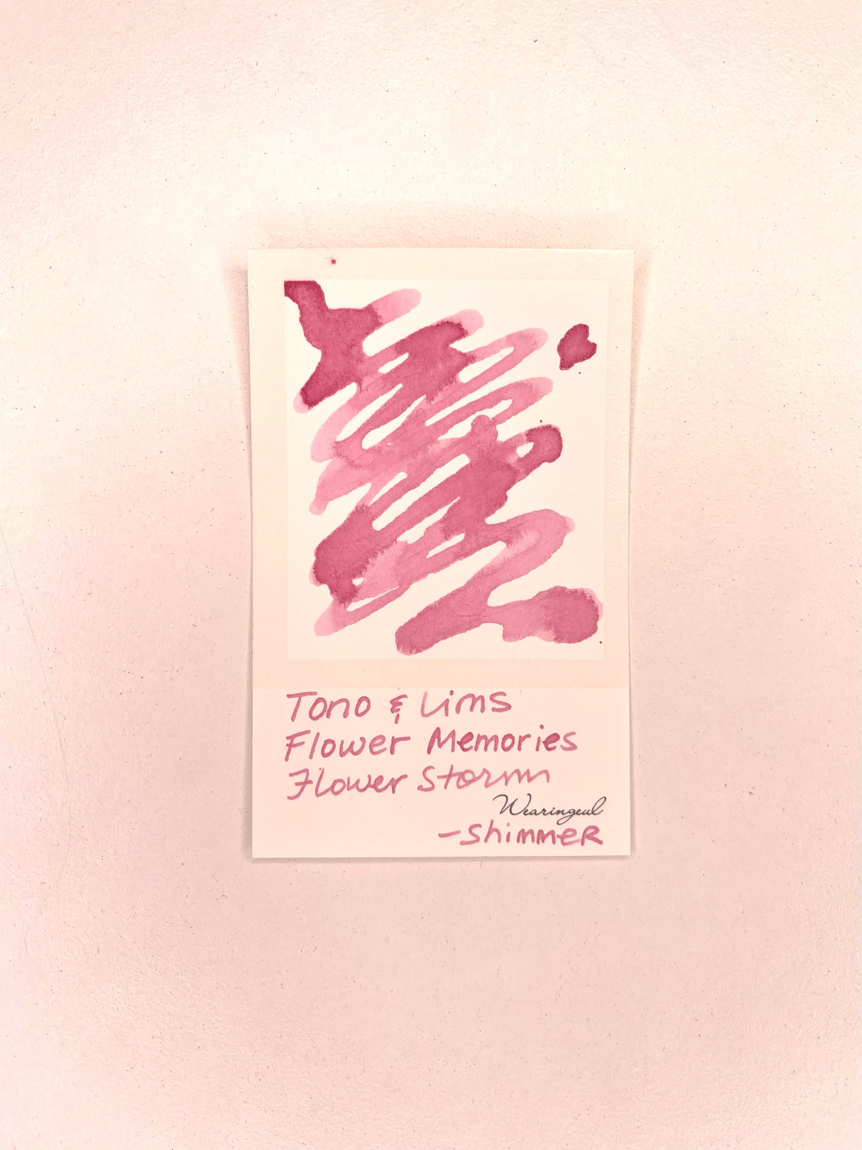 TONO & LIMS Ink - Flower Memories - 花嵐 Flower Storm