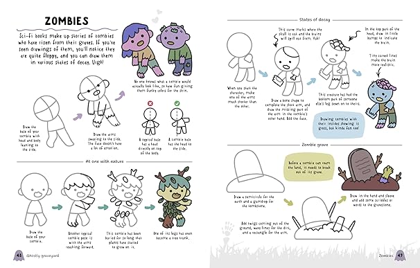 How To Draw Cute Spooky Stuff