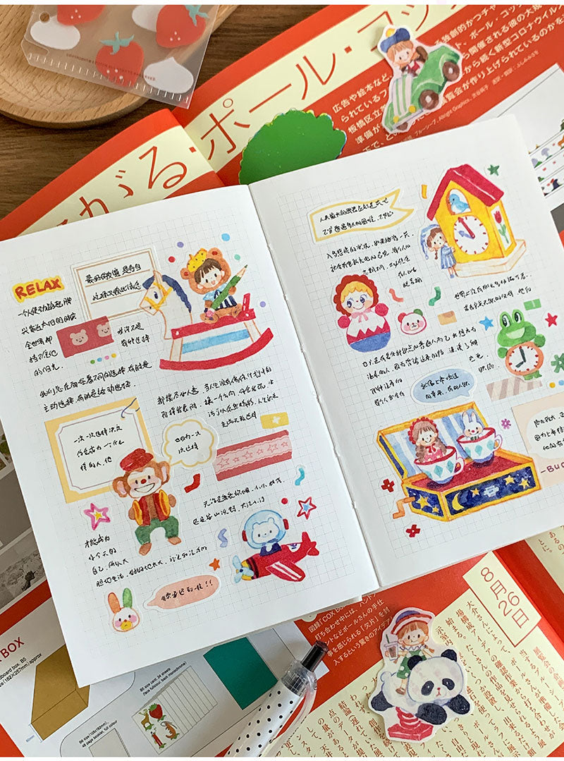 Molinta - Vintage Toys Sticker Roll