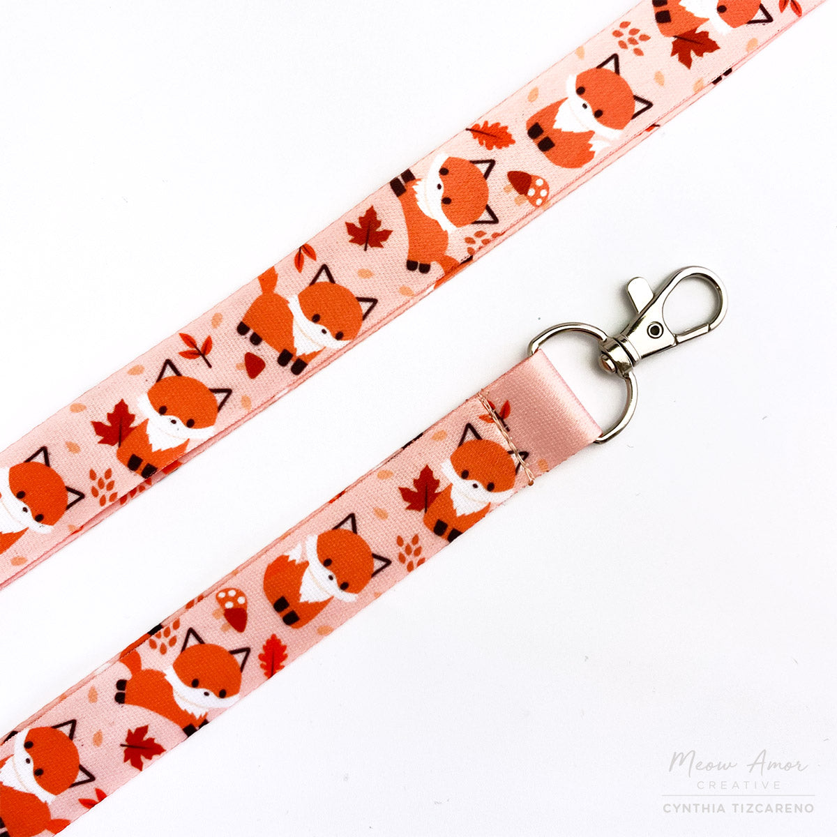 Meow Amor Creative - Fox Lanyard