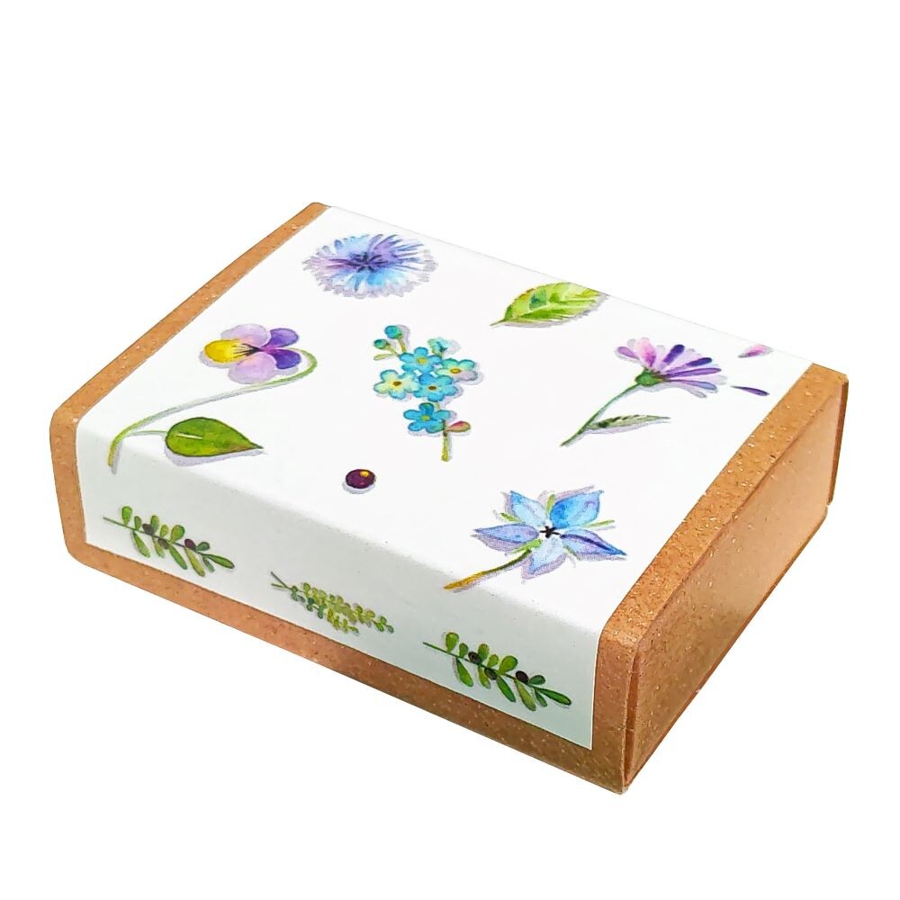 Minicaja de cerillas Washi del Jardín Botánico (5 rollos)
