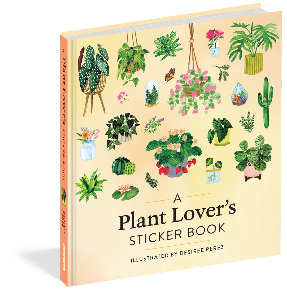 A collection of 675+ beautifully illustrated stickers for every plant enthusiast.
Immerse yourself in the world of plants with this stunning collection of hand-painted stickers, each one a loving ode to the greenery all around us. Potted houseplants add coziness to a sunny windowsill; prickly cacti adorn a warm desert landscape; ladybugs and tulips hide among an inviting garden oasis; tiny terraria perch on a wooden shelf; and much more.
Every sticker is a small work of art, meant to inspire creativity an