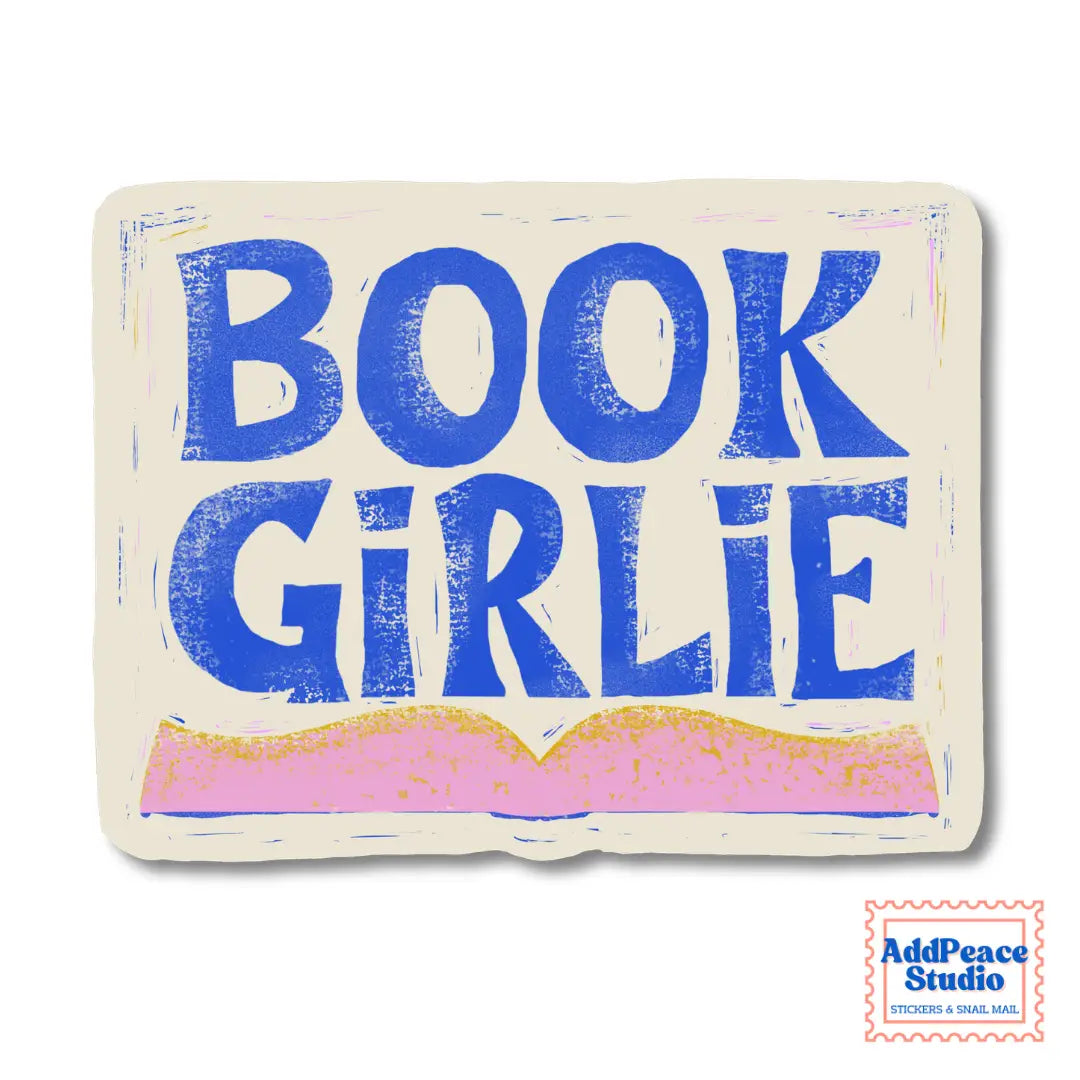 AddPeace Studio - Book Girlie Vinyl Sticker
A bold waterproof vinyl sticker for readers, introverts, and book lovers. Perfect for laptops, journals, and water bottles, this design celebrates every true book girlie.
Details:
Size: 2.5"
Material: Waterproof, scratch-resistant matte vinyl
Made in USA, original artwork by AddPeace Studio