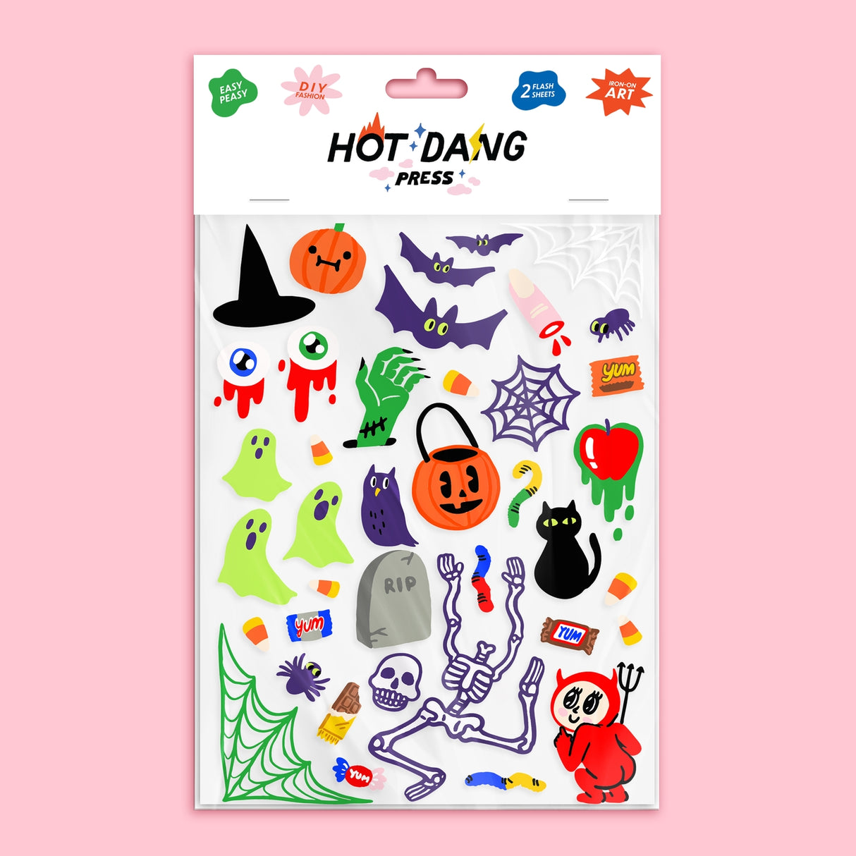 Iron-on Transfer Sheets - All Hallows Sheet Set