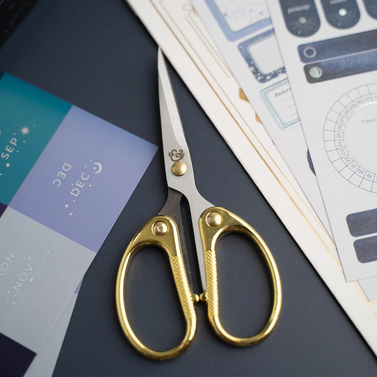 Archer and Olive Gold-Handled Stationery Scissors
Introducing our Gold-Handled Stationery Scissors, a perfect blend of elegance and functionality. With their stunning gold-colored handles and sharp stainless steel blades, these scissors offer precise cuts and a comfortable grip. Whether you're crafting, trimming paper, or tackling creative projects, these scissors deliver exceptional performance every time.
Designed for durability and comfort, they provide a balance of maneuverability and control. Make a