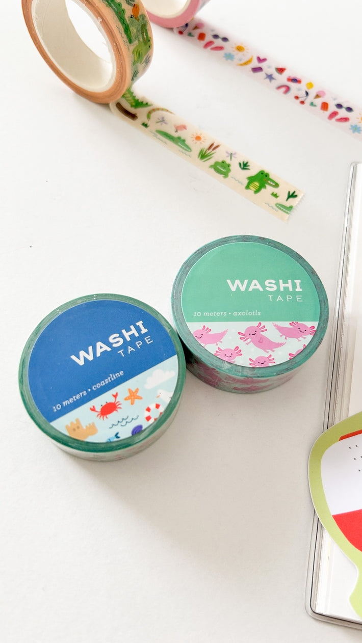 Axolotls Washi Tape