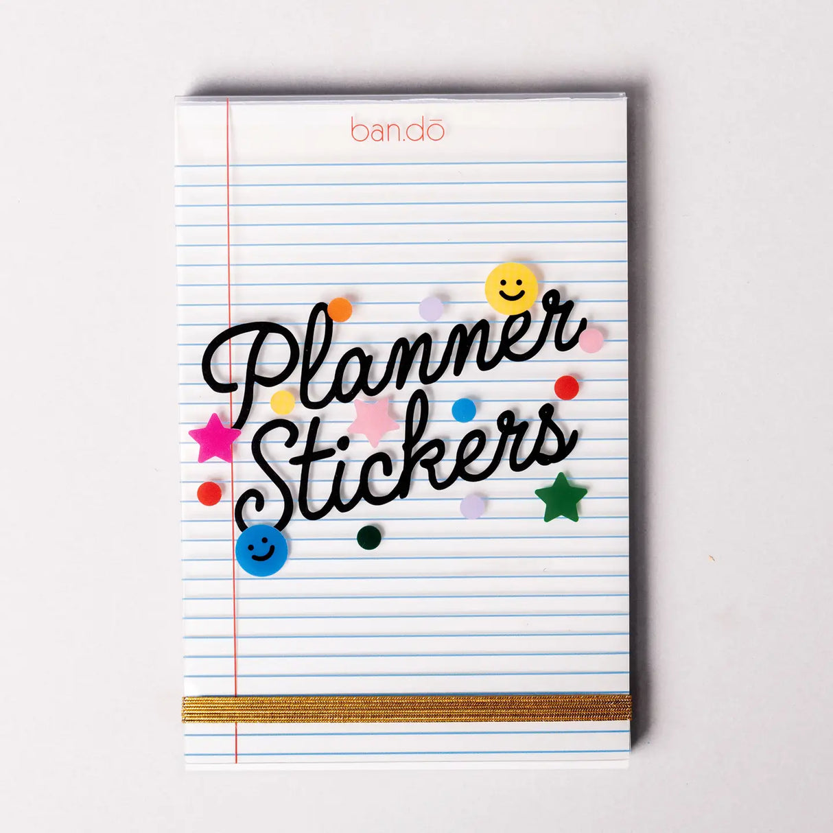 Stickers designed especially for your planner! This planner sticker book comes with 40 pages of colorful stickers to help you organize, decorate, and highlight every important moment. An elastic band closure keeps everything neat and tidy, so your stickers stay put and ready to use.