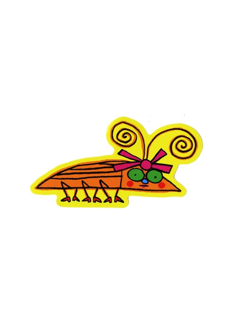 Hermosa pegatina de cucaracha