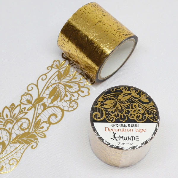 Beauty MONDE Lace PET Clear Tape