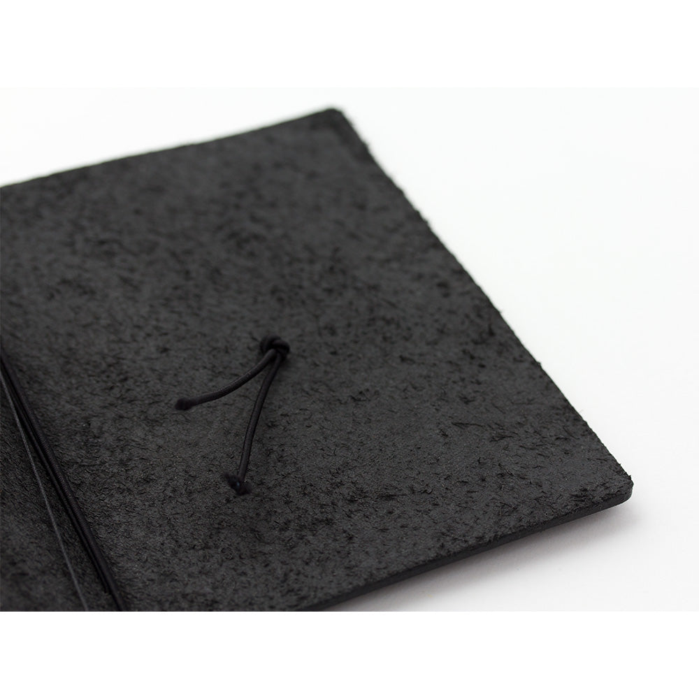 Cuaderno de viaje negro (tamaño pasaporte)