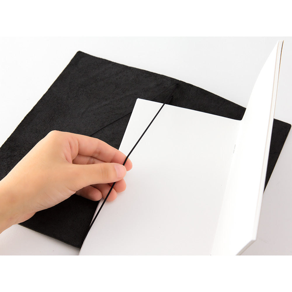 Cuaderno de viaje negro (tamaño normal)