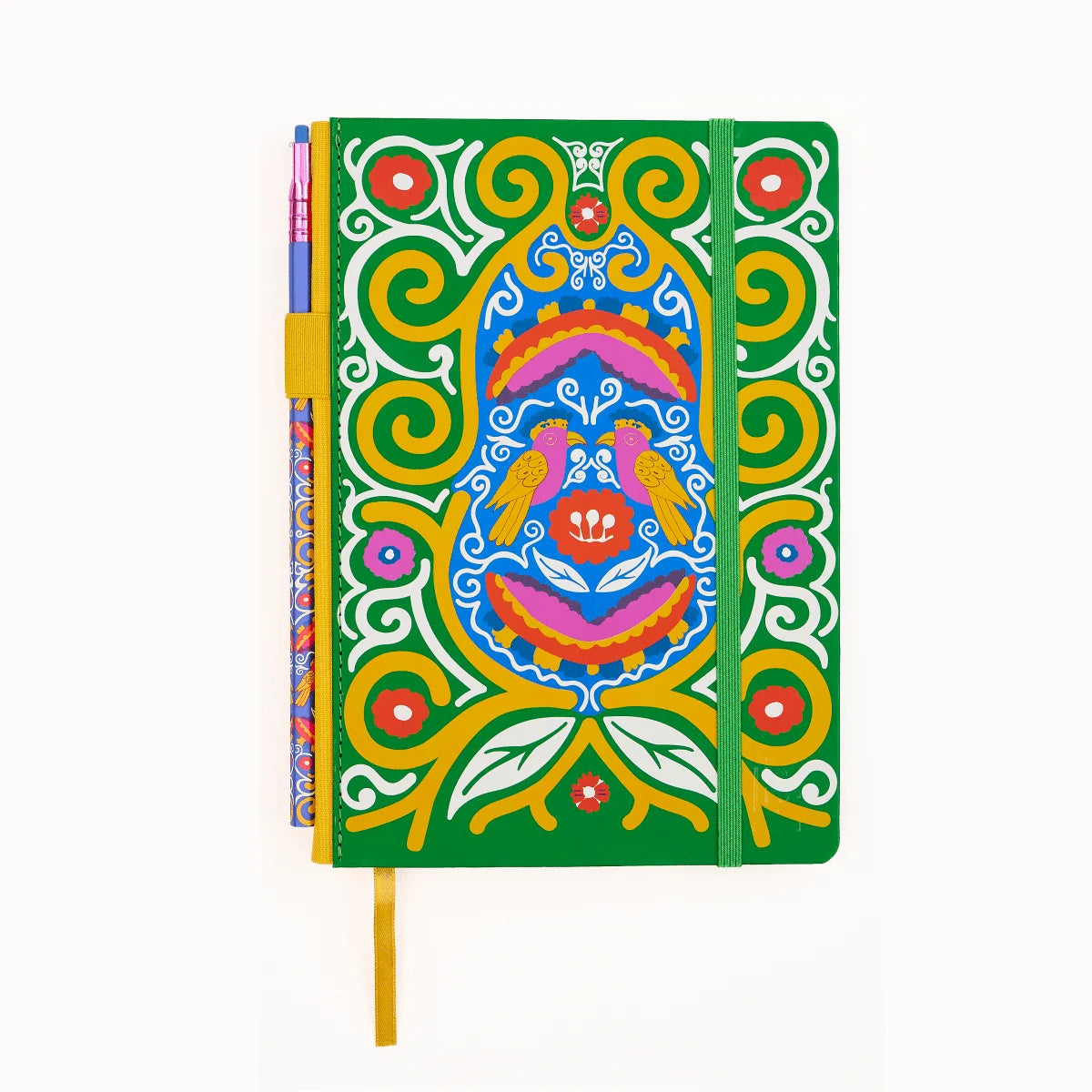 Volume 143 is our tribute to Frida Kahlo. The model number 143 is a nod to the 143 paintings commonly attributed to her over the course of her life.
This limited-edition Volume 143 Notebook features a cover design inspired by Frida's iconic imagery. Each limited-edition A5 (148 x 210 mm) medium notebook includes 160 pages of 100 GSM Blank paper, and a Vol. 143 pencil loaded in the pencil holster.
Limited-edition A5 medium notebook (148 x 210 mm)
160 pages of Blank paper
Includes Vol. 143 pencil