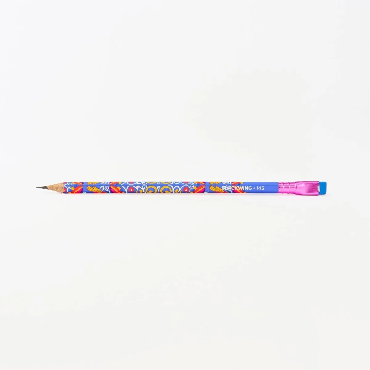 Blackwing - Volume 143 Frida Kahlo Pencils - Set of 12
On September 17, 1925, a bus collided with a trolley car in Mexico City. Among the injured passengers was 18-year-old Frida Kahlo. The accident left her bedridden for months. With a mirror suspended above her bed, Frida began to paint what she could see: herself.
Looking inward became a defining theme of Frida’s work. Through her celebrated self-portraits, she explored identity, pain, and passion using bold, vibrant colors to express her inner world.