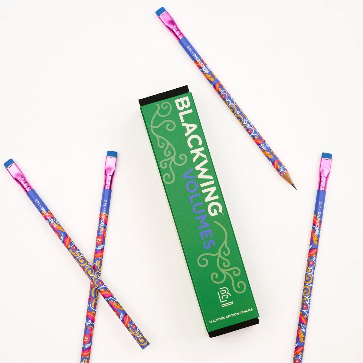 Blackwing - Volume 143 Frida Kahlo Pencils - Set of 12
On September 17, 1925, a bus collided with a trolley car in Mexico City. Among the injured passengers was 18-year-old Frida Kahlo. The accident left her bedridden for months. With a mirror suspended above her bed, Frida began to paint what she could see: herself.
Looking inward became a defining theme of Frida’s work. Through her celebrated self-portraits, she explored identity, pain, and passion using bold, vibrant colors to express her inner world.