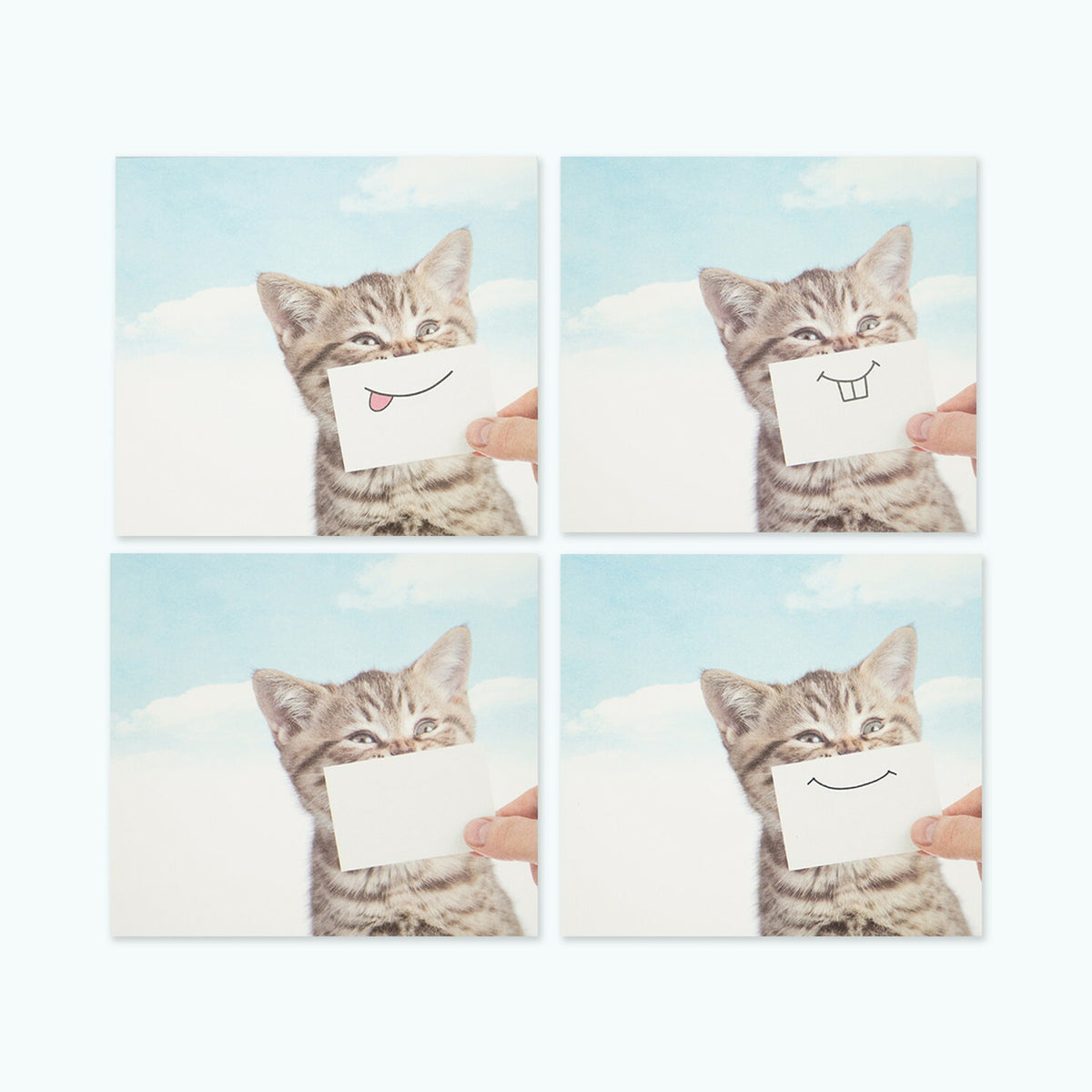 FRONTIA - Smile Cat Block Memo Pad