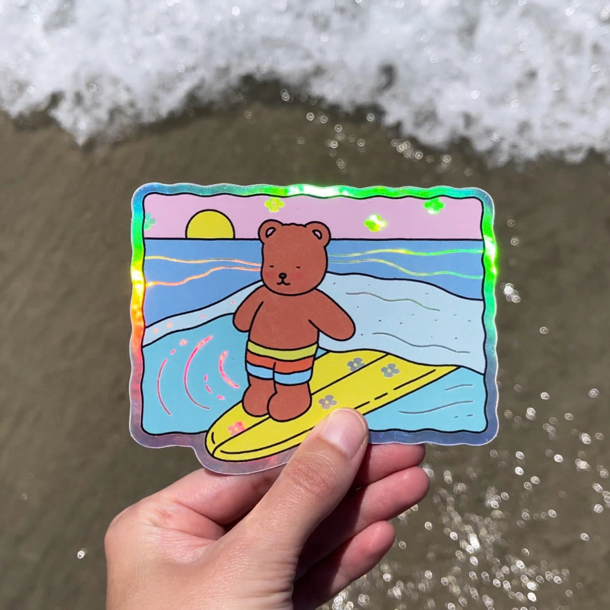 Bobbie Goods Vinyl Sticker - Cruiser
Holographic! ✨
Weatherproof
Gloss finish
4.5" x 3.5" 