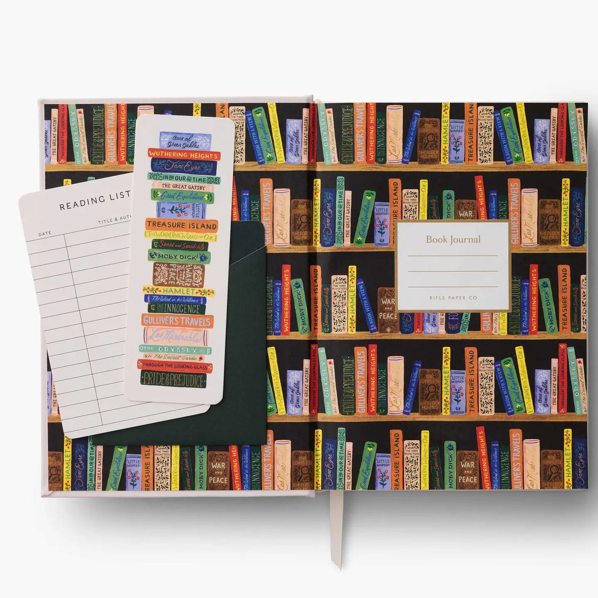 Calling all book lovers: this embroidered-cover journal is designed with you in mind. Perfect for logging your reads and capturing your reflections, the journal features useful sections for reading notes, review entries, books borrowed and lent, and a to-read list. Inside, you’ll also find a place-keeping ribbon and two paper bookmarks.