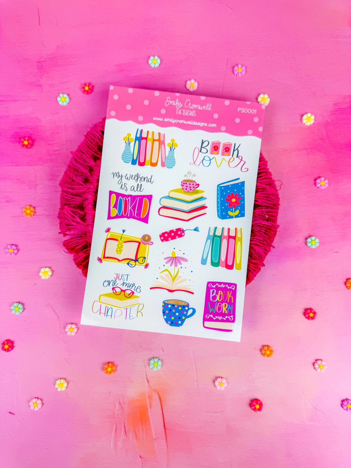 This listing is for one 4.5" x 6.8" sticker sheet with decorative stickers. These are great for any planner type, bullet journals, scrapbooking and so much more!
*DETAILS*
Printed on glossy sticker paper
Each sticker sheet measures 4.5" x 6.8"
Sticker sheets are kiss cut and ready to be peeled and used!