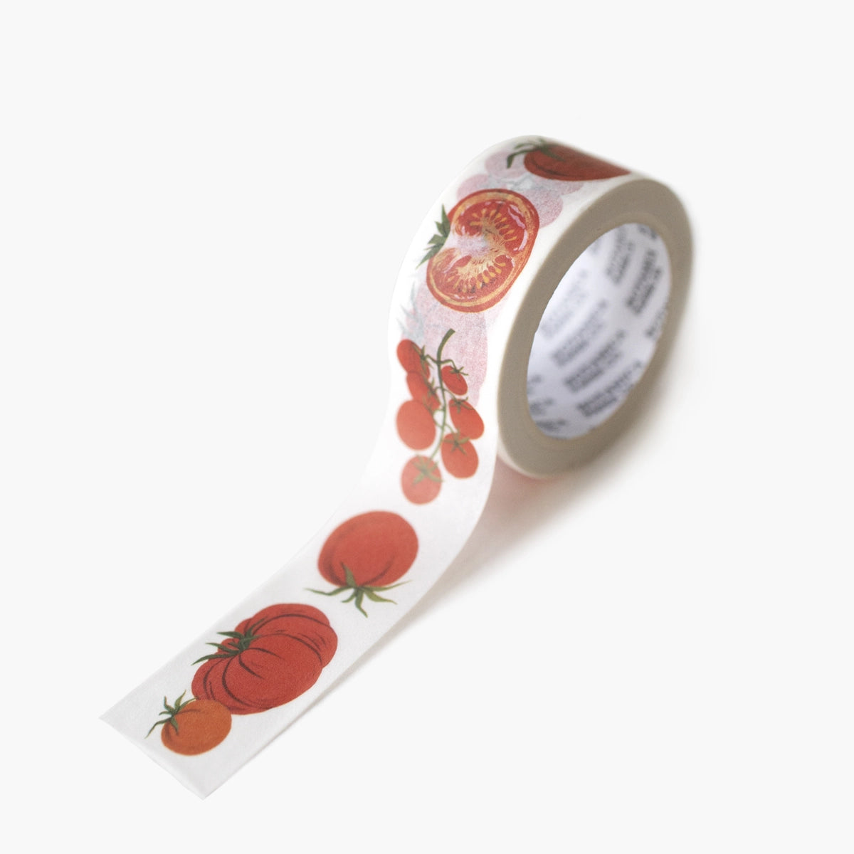 Botanica Paper Co. - Heirloom Tomatoes Washi Tape
Illustrated adhesive paper tape ~ perfect for decorating your mail, journals, cards, gift tags, scrapbook projects, and more.