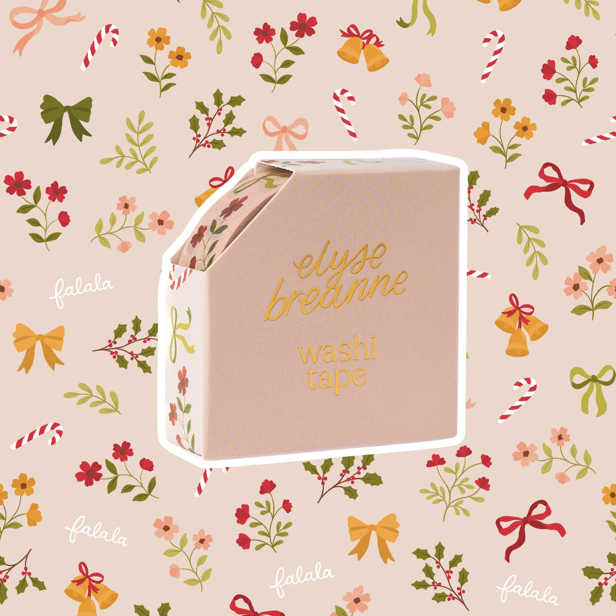 Bows and Bells Washi Tape
Our washi tape is made for paper lovers, pen pals, and anyone who gets butterflies in the stationery aisle. Perfect for journaling, scrapbooking, decorating envelopes, or adding a personal touch to planners and calendars. It's gentle on paper, easy to tear by hand, and removable without leaving residue, so you can rearrange, redo, and re-stick as needed.
Design Features:
Each roll measures 15mm wide on a 10m roll
Full color repeating pattern
Washi tape dispenser packaging