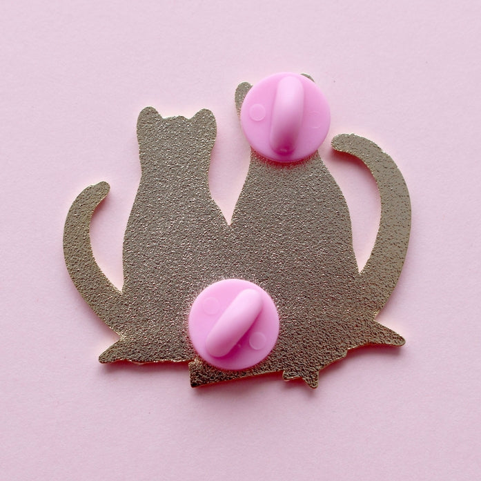 Pin de esmalte de gatos de caramelo: colección de Halloween