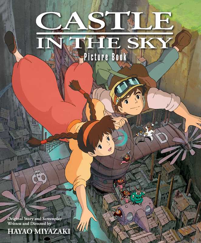 El castillo en el cielo, libro ilustrado de Hayao Miyazaki