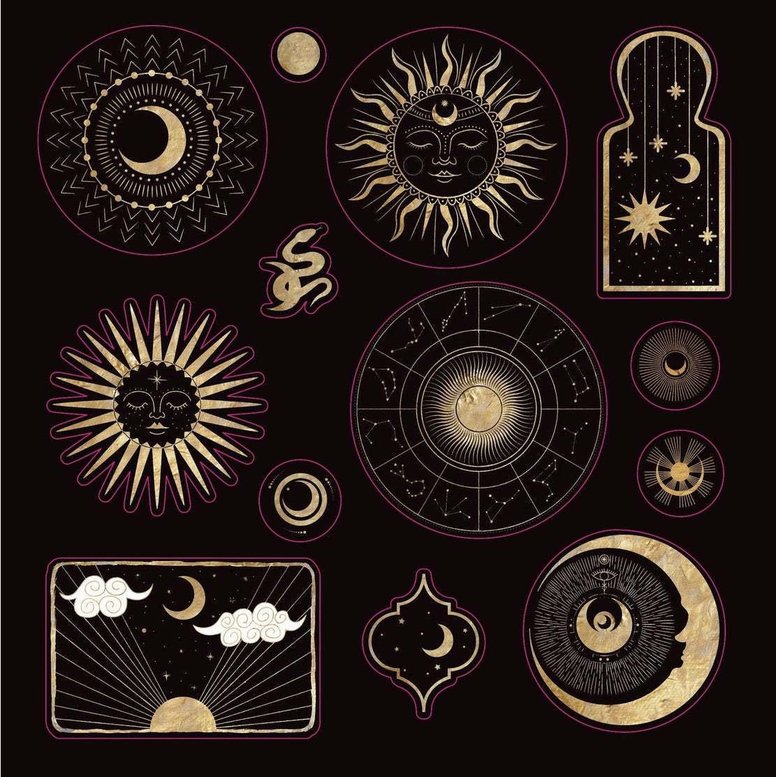 Libro de pegatinas Maravillas celestiales