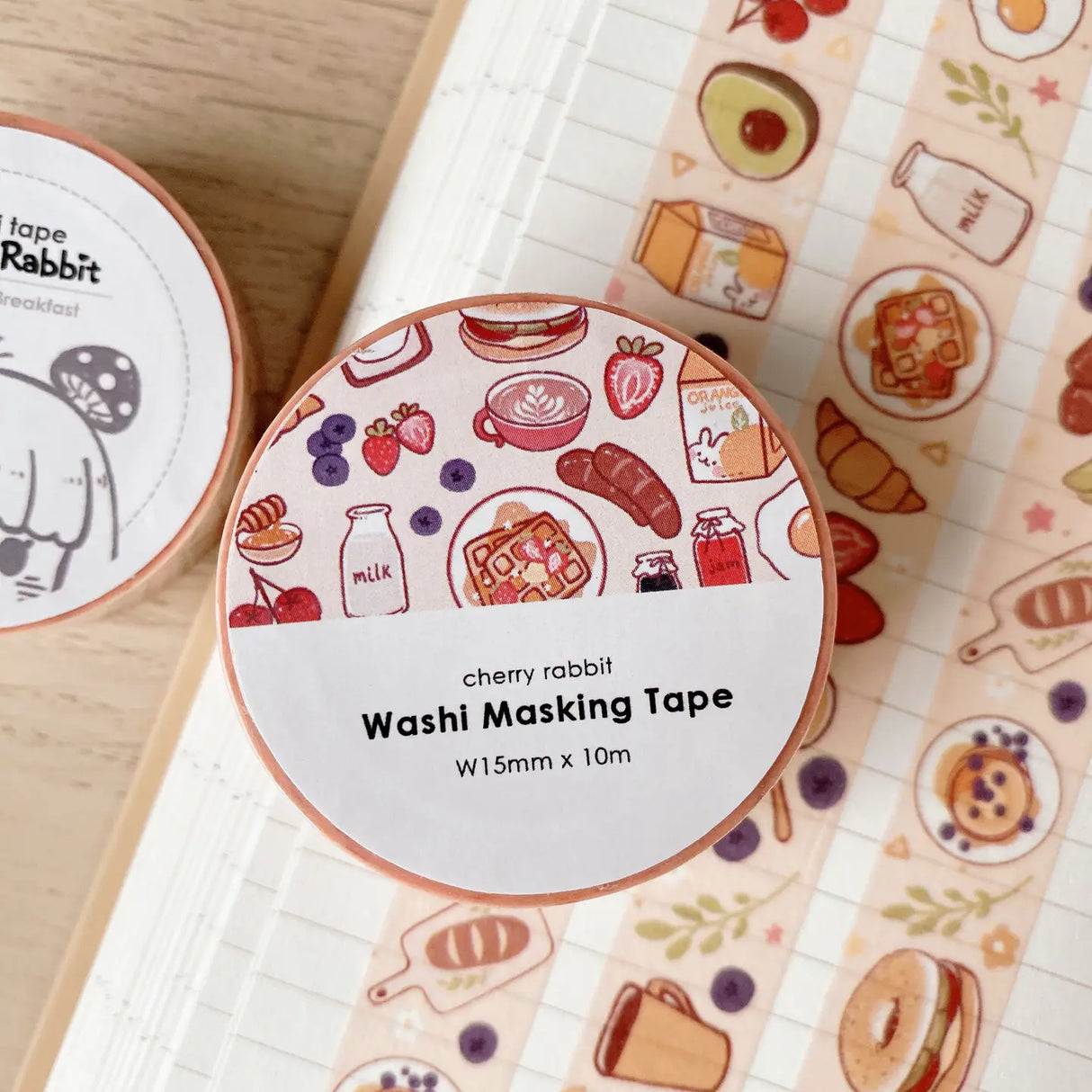 Decorate your planner / diary with this cute little washi tape ♡
Roll size: 15mm x 10m
Material: Washi
Includes 1 roll of washi