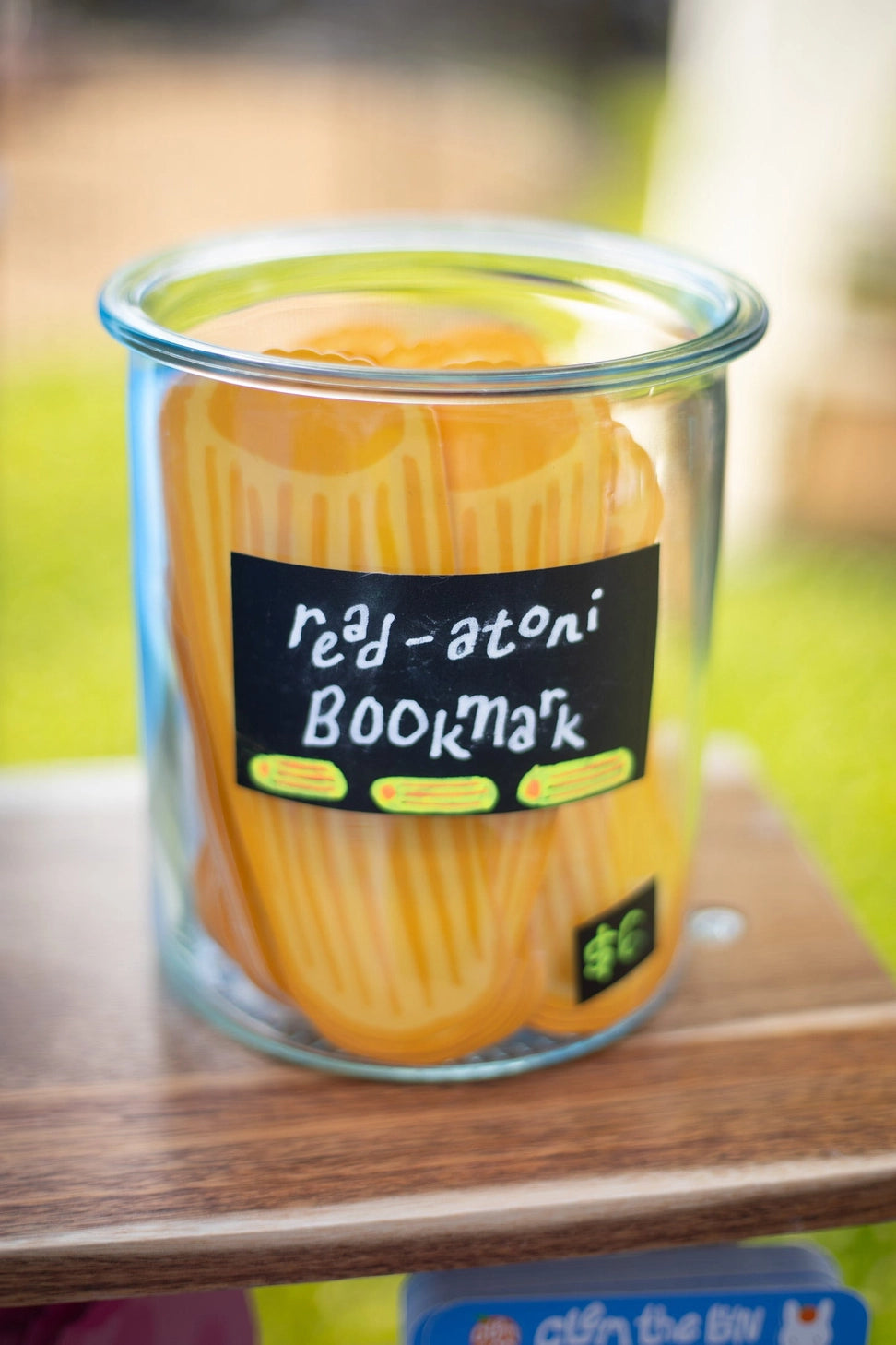 Read-A-Toni Pasta by Clem & Co.
It would be pre-pasta-rous if you didn’t get our Rigatoni bookmark. We are pasta-tive it will make you love to read-atoni even more!