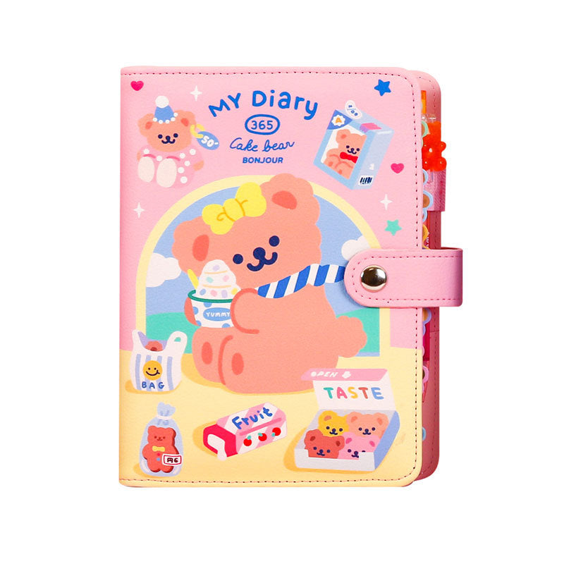 Cute Bear Planner A6 - Cozy Room