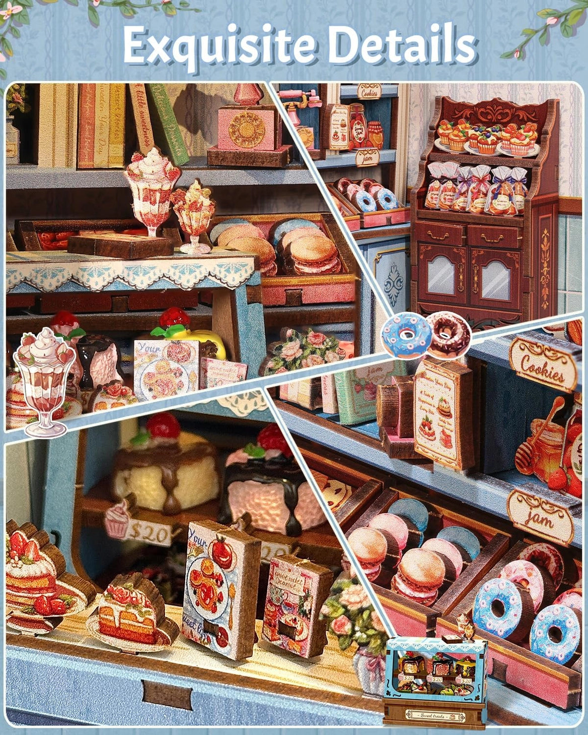 DIY Book Nook Kit: Sweet Marie