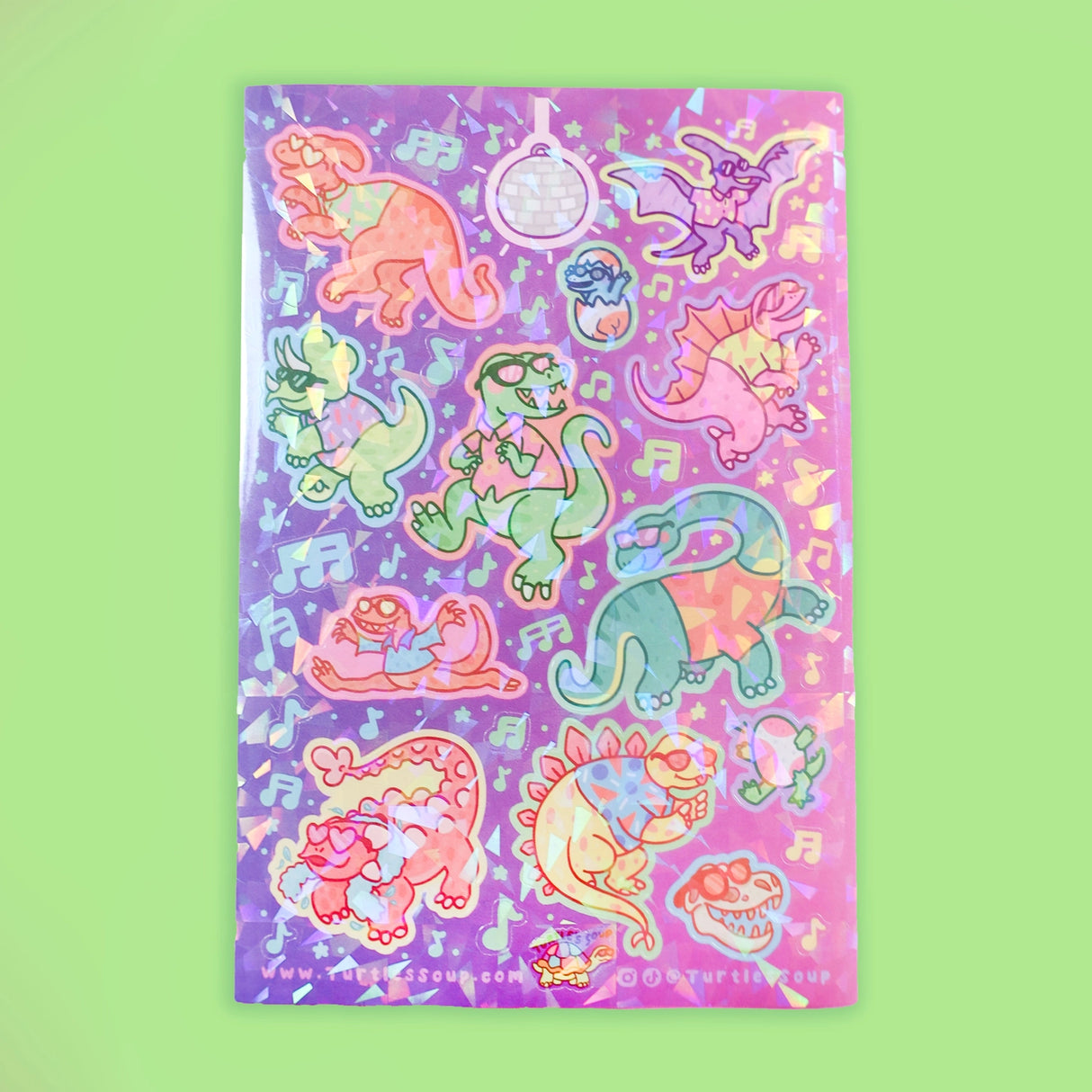 
🐢 Our Kiss Cut Sticker Sheets are 4 inches by 6 inches and include one (1) sheet per package, with 10 to 20 individual waterproof, stickers on each.
🐢 Each sheet is enclosed in a sleeve with an art backing card and are retail-ready!
🐢 Stick them on water bottles, laptops, cars, coolers, helmets, skateboards, or just about any flat surface you can think of. 