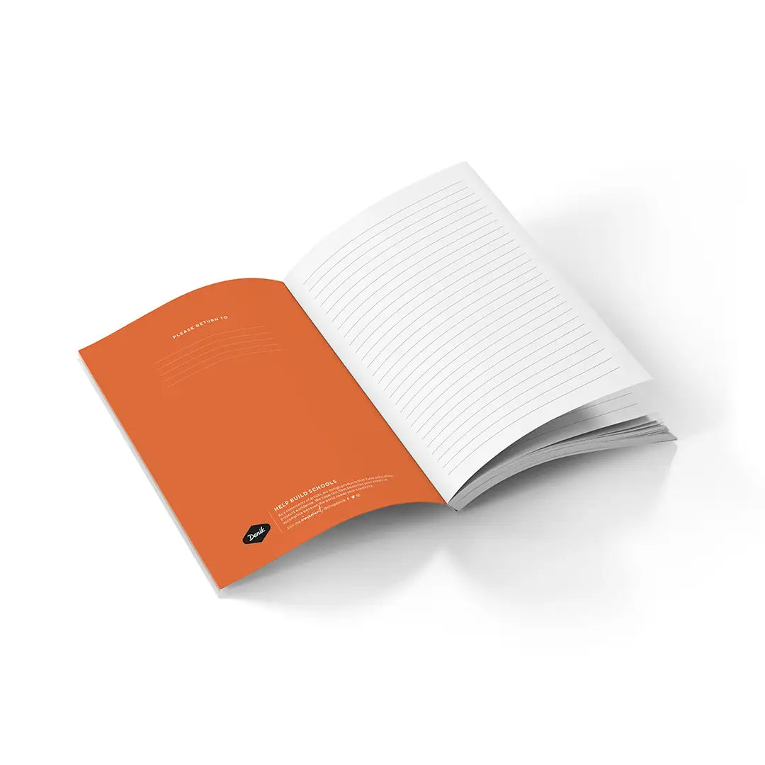 Deco Letters Brain Dump Classic Layflat Notebook
A notebook dedicated to being a landing place for all the things floating through your brain making for a great gift or addition to your collection of journals.
Lay-flat journal notebook
144 lined pages
Size: 5.25" x 8.25"
Soft-touch velvety cover
Ideal for bullet journaling, sketching, and note-taking
Premium quality notebook
