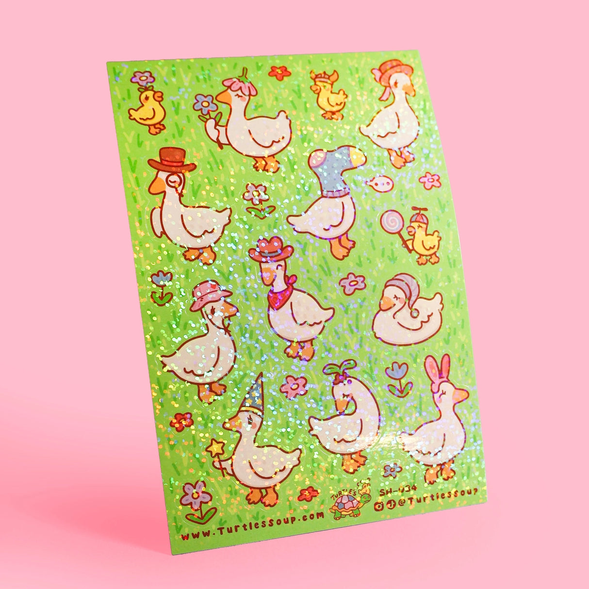 🐢 Our Kiss Cut Sticker Sheets are 4 inches by 6 inches and include one (1) sheet per package, with 10 to 20 individual waterproof, stickers on each.
🐢 Each sheet is enclosed in a sleeve with an art backing card and are retail-ready!
🐢 Stick them on water bottles, laptops, cars, coolers, helmets, skateboards, or just about any flat surface you can think of. 
