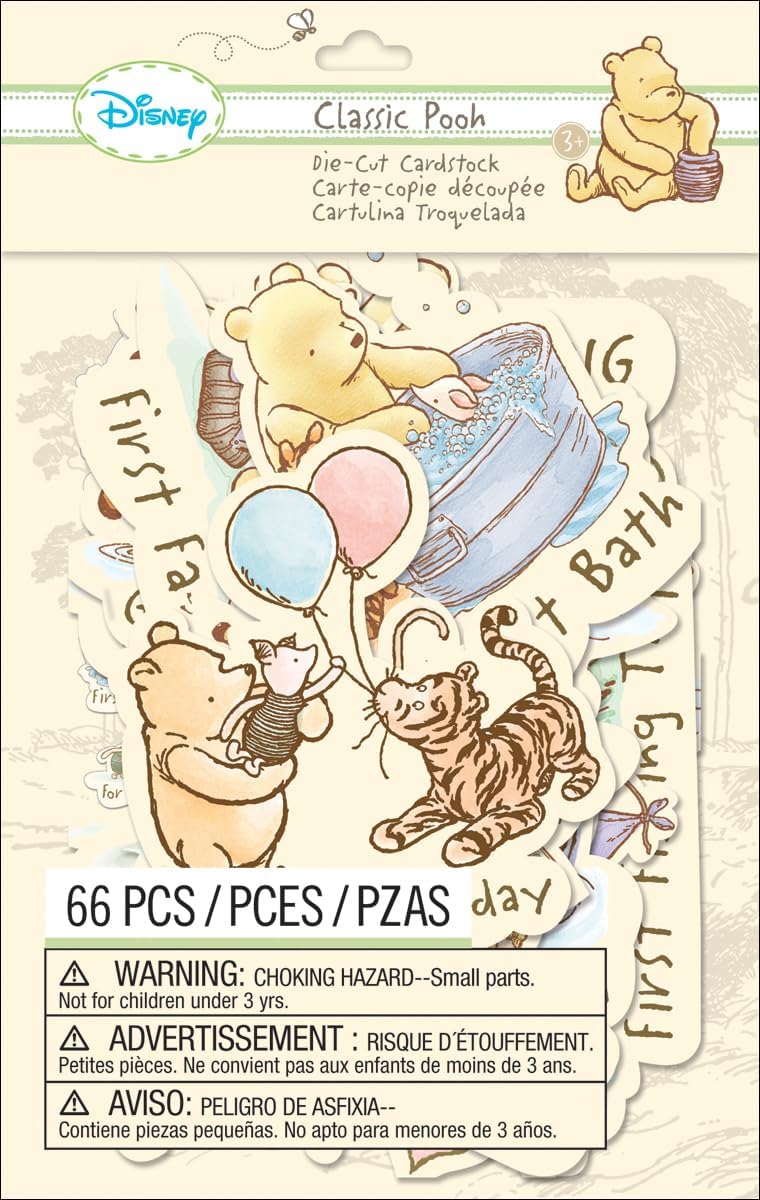 EK Success Disney Cardstock Die-Cuts 66/Pkg